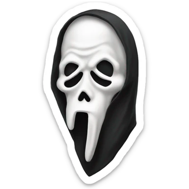 Ghostface sticker