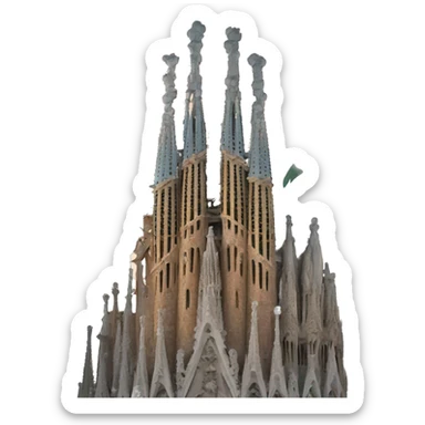 sagrada familia sticker