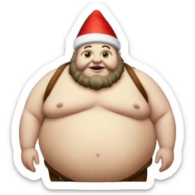 Lutin obese  sticker