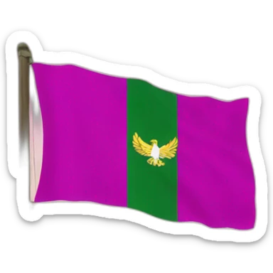 bougainville flag sticker
