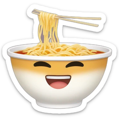 Ramen sticker