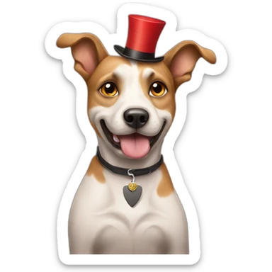 Dogs playing poker sticker