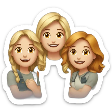 Cœur de meilleur amies sticker