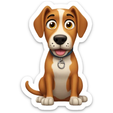 CatDog animated character sticker