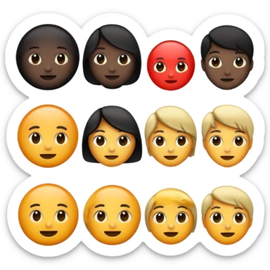 slightitly darker tone sticker