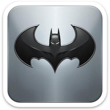 batman symbol sticker