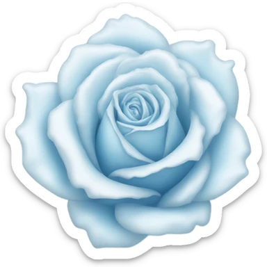 ice rose sticker