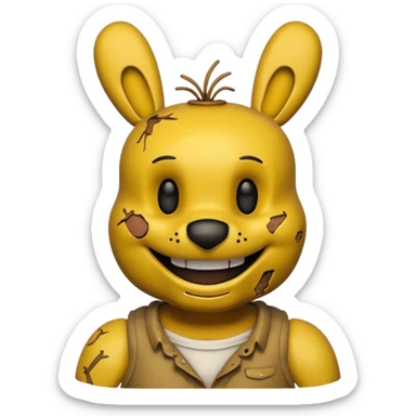 Fnaf springbonnie  sticker