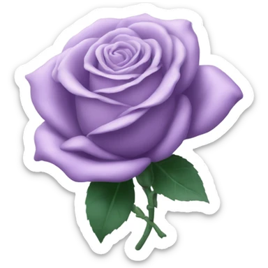 Lilac rose sticker