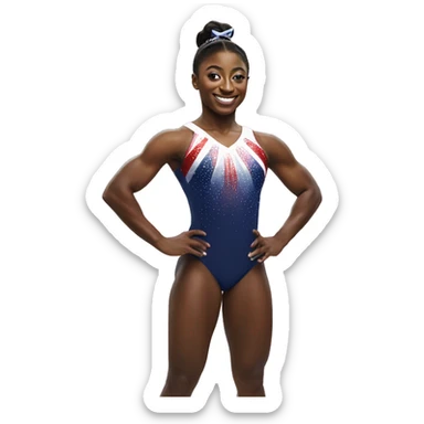Simone Biles sticker