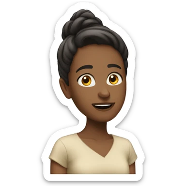 anita ist da sticker