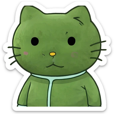 Hello kitty goodnight  sticker