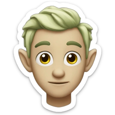 Elfo-disenchantment sticker