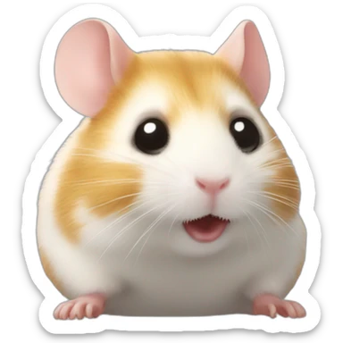 hamster roborovski sticker