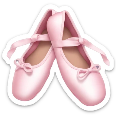 ballet shoes sticker