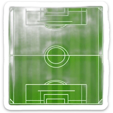 football pitch sticker
