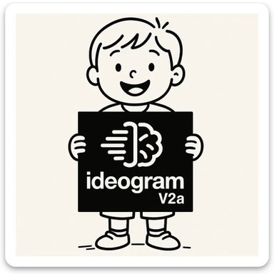 make drawing of a child holding a poster of this image sticker