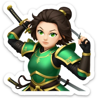 Samurai Guardian sticker