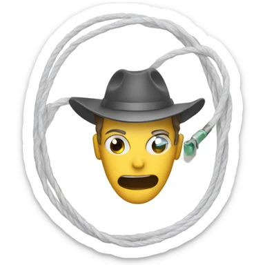 Lasso kills germs sticker