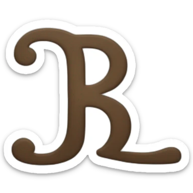 Letter B happy sticker