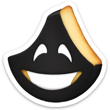 Gothic fortune cookie sticker