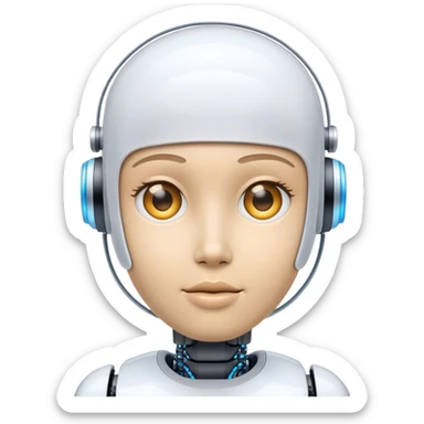 AI chatbot sticker