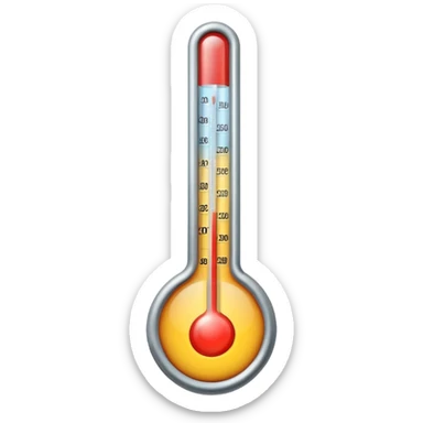 thermometer sticker