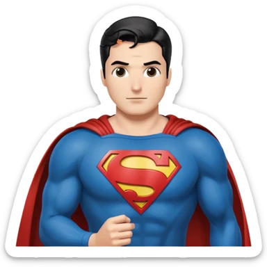 A book with Superman comics sticker