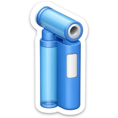 Inhaler sticker