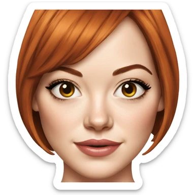 emma stone sticker