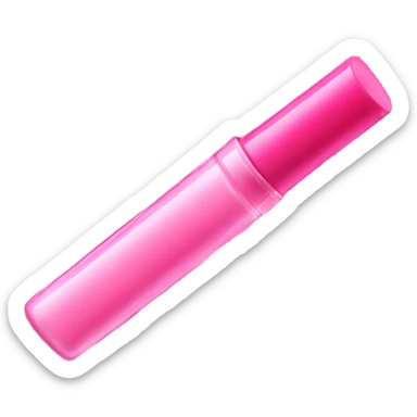 lip gloss pink sticker