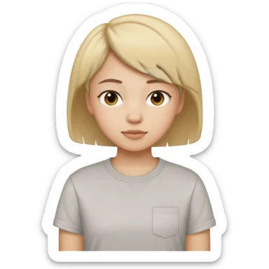 Tomboy girl  sticker