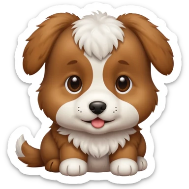 Puppy sticker