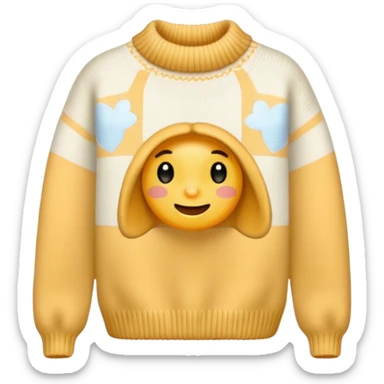 sweater emoji sticker