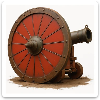 Make the shield much larger, keep the realistic style in the image. sticker