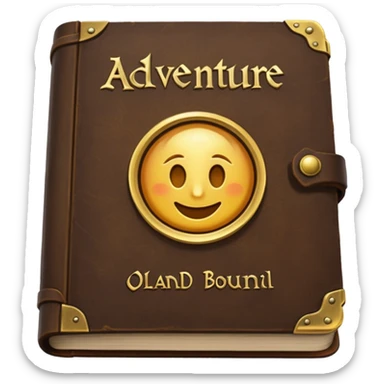 adventure book sticker