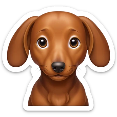Perro salchicha sticker