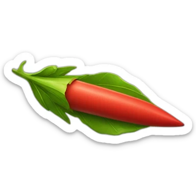 red-rocket-leaf sticker