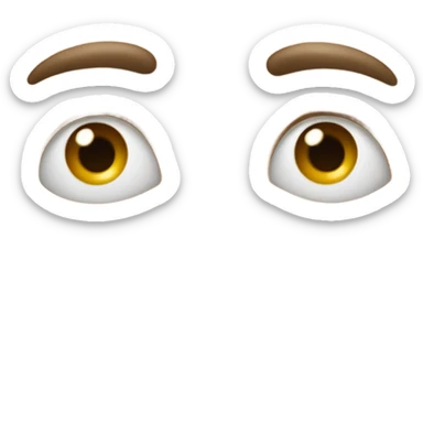 Man’s nose big nostrils sticker