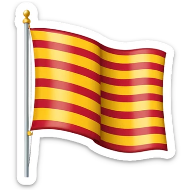 Bandiera della catalunya dimensione 64x64 tipo svg sticker