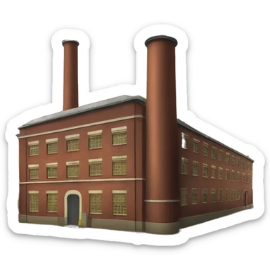 factory XX century sticker