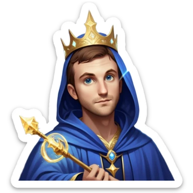 Cosmic Wizard sticker