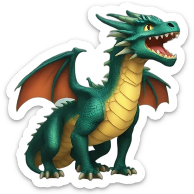 Dragon ba sticker