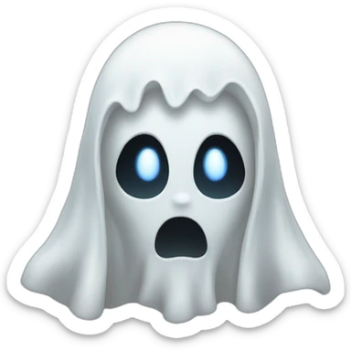 Ghost host sticker