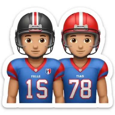a football Team Players sticker