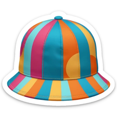 print hat sticker