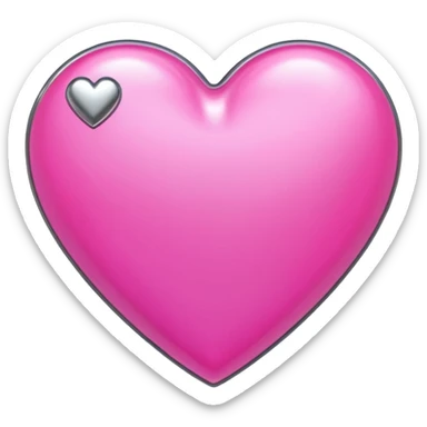 pink girly chrome internet sticker