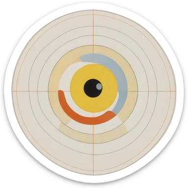 hilma af klint sticker