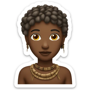 african tribe sticker