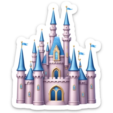 Cinderellas castle sticker